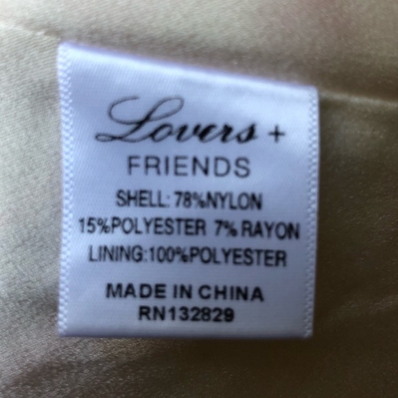 Lovers + Friends Lace Tie Back Dress - Picture 7 of 8